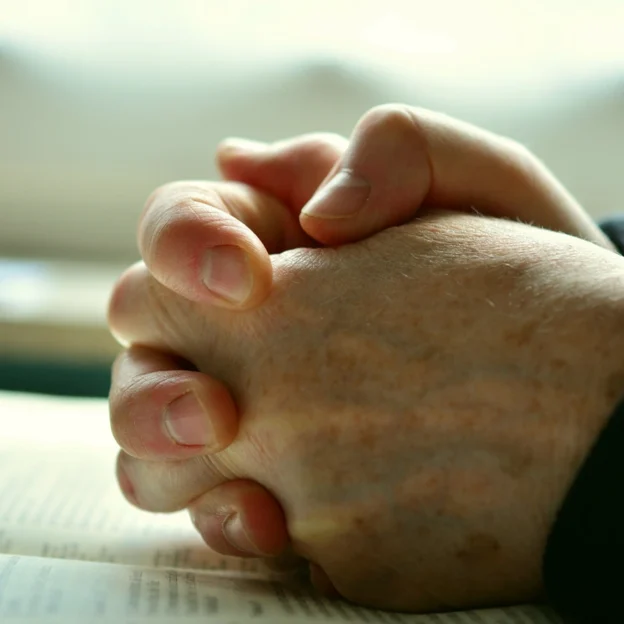 hands in prayer